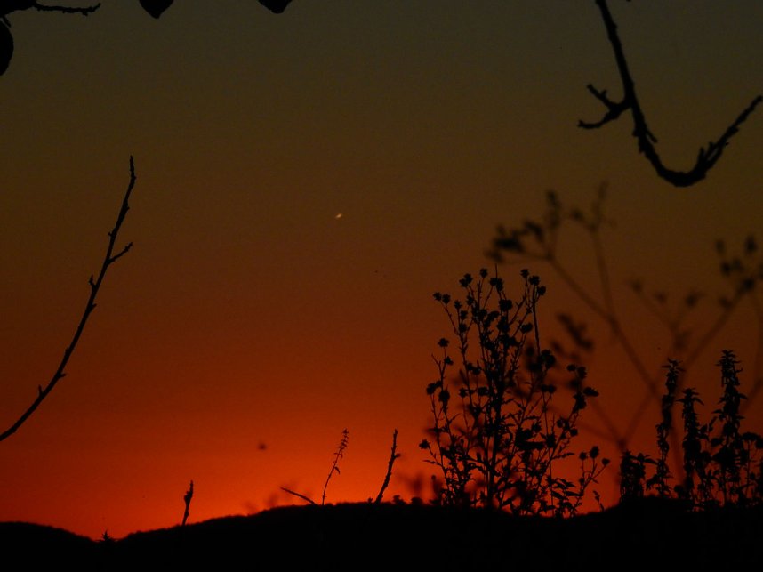 Sonnenuntergang &uuml;ber dem S&uuml;dharz
