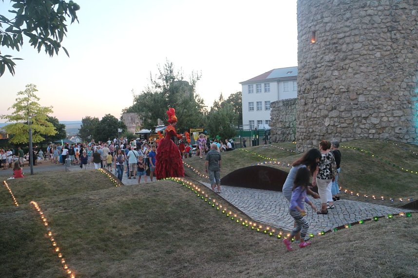 Lichterfest 2016 auf dem Petersberg in Nordhausen