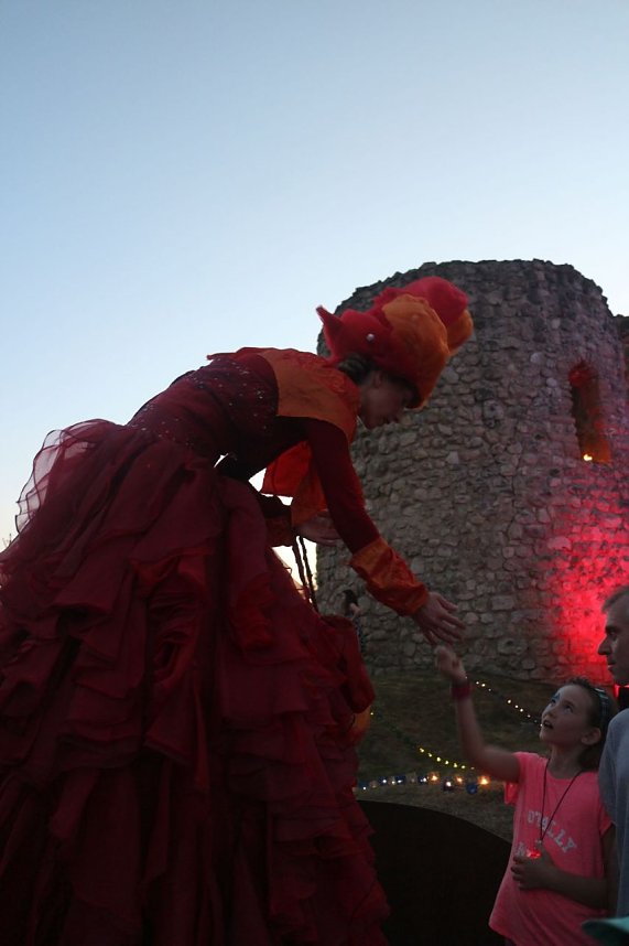 Lichterfest 2016 auf dem Petersberg in Nordhausen