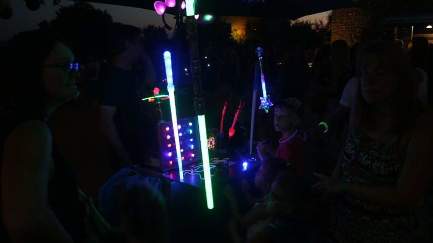 Lichterfest 2016 auf dem Petersberg in Nordhausen