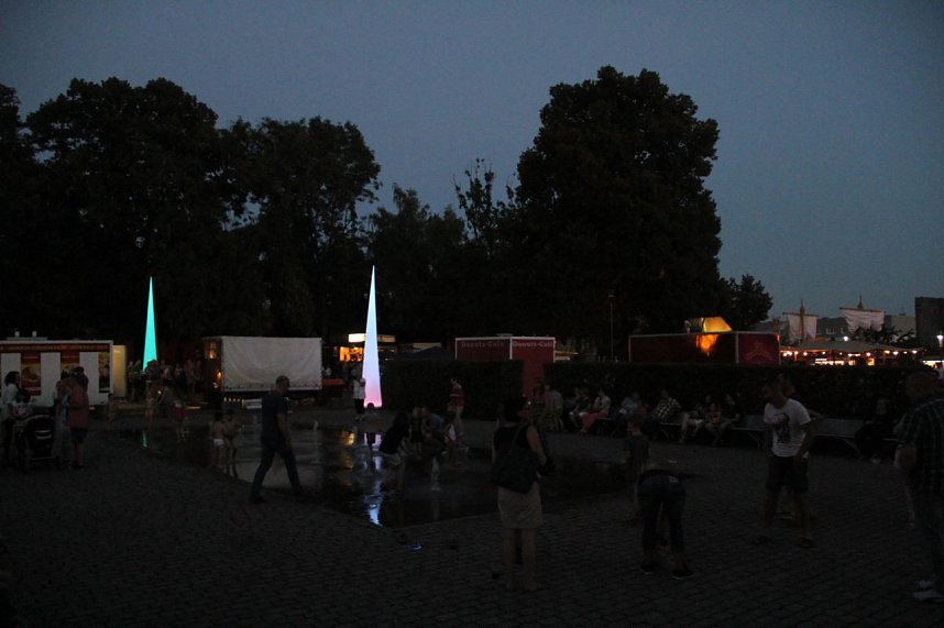 Lichterfest 2016 auf dem Petersberg in Nordhausen