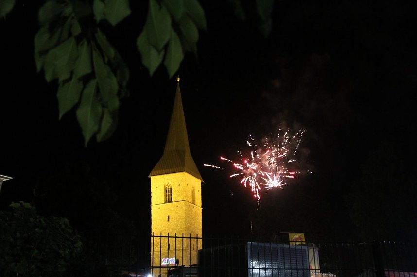 Lichterfest 2016 auf dem Petersberg in Nordhausen