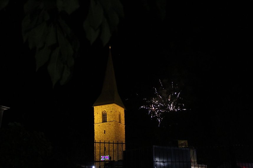 Lichterfest 2016 auf dem Petersberg in Nordhausen