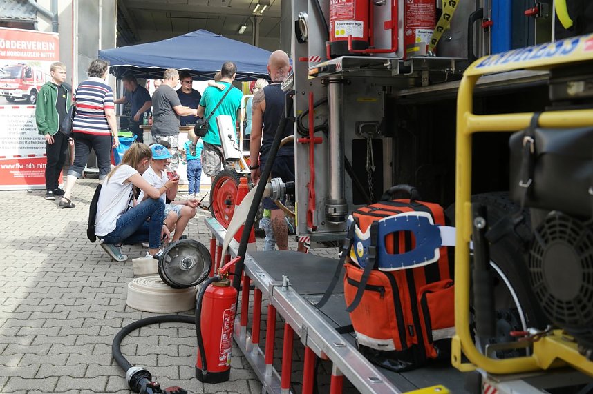Tag der Offenen T&uuml;r der Freiwilligen Feuerwehr Nordhausen-Mitte