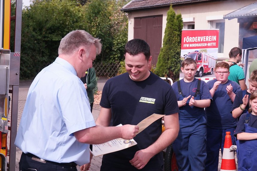 Tag der Offenen T&uuml;r der Freiwilligen Feuerwehr Nordhausen-Mitte