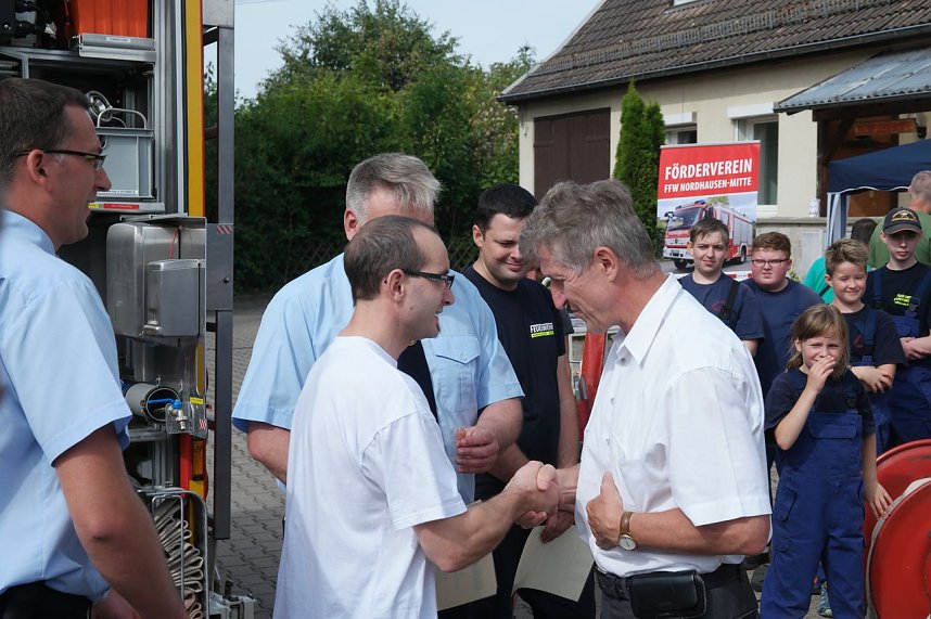Tag der Offenen T&uuml;r der Freiwilligen Feuerwehr Nordhausen-Mitte