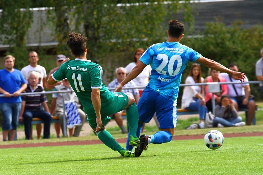 Wacker gewinnt 5:0 gegen Geratal