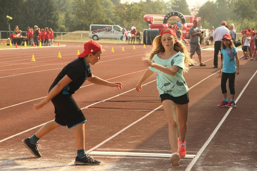 Grundschulsporttag auf dem Hohekreuz-Sportplatz
