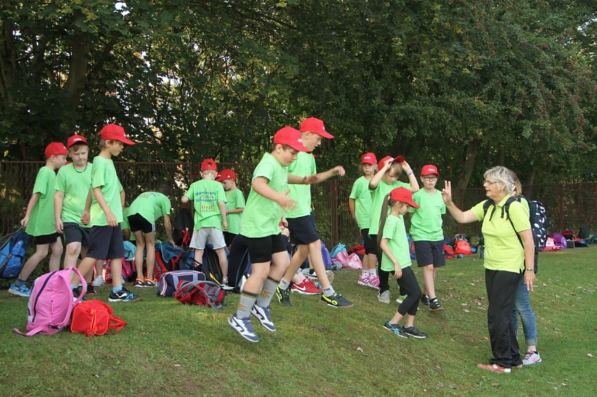 Grundschulsporttag auf dem Hohekreuz-Sportplatz