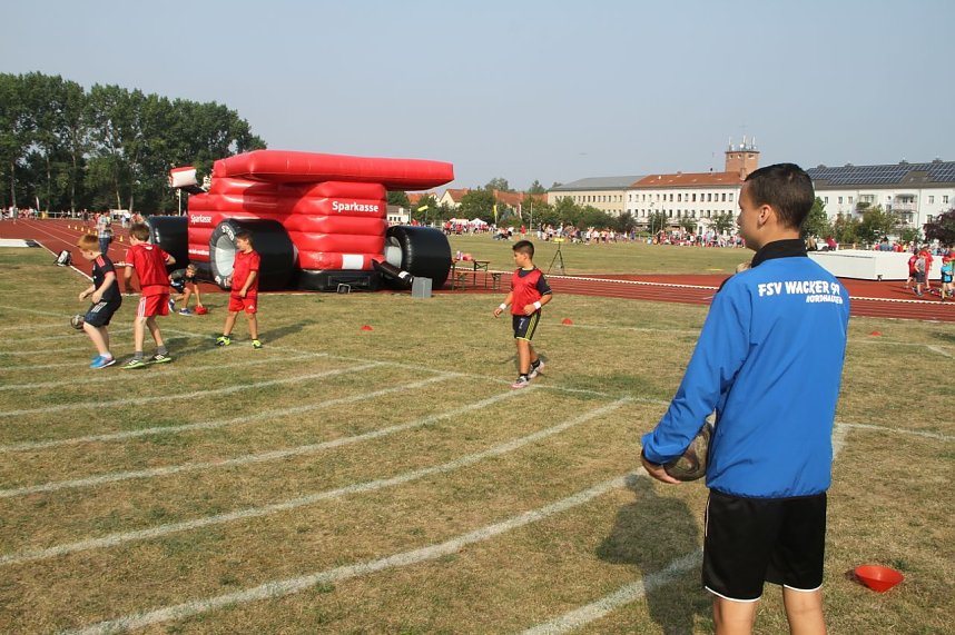 Grundschulsporttag auf dem Hohekreuz-Sportplatz