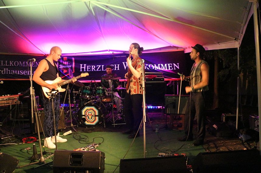 JazzAttack 2016 auf dem Hof der Jugendkunstschule