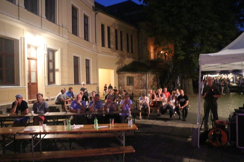 JazzAttack 2016 auf dem Hof der Jugendkunstschule