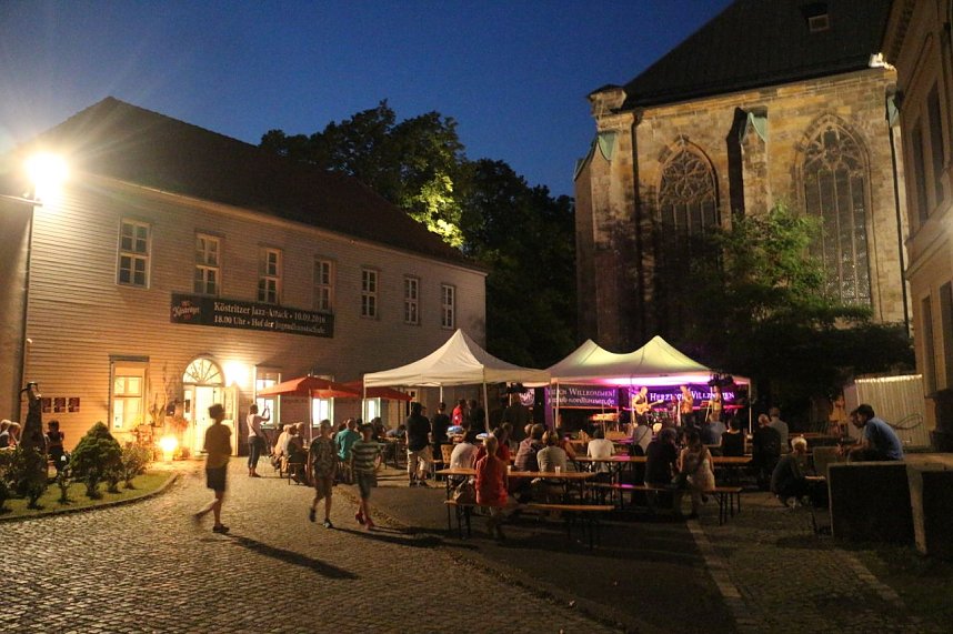 JazzAttack 2016 auf dem Hof der Jugendkunstschule