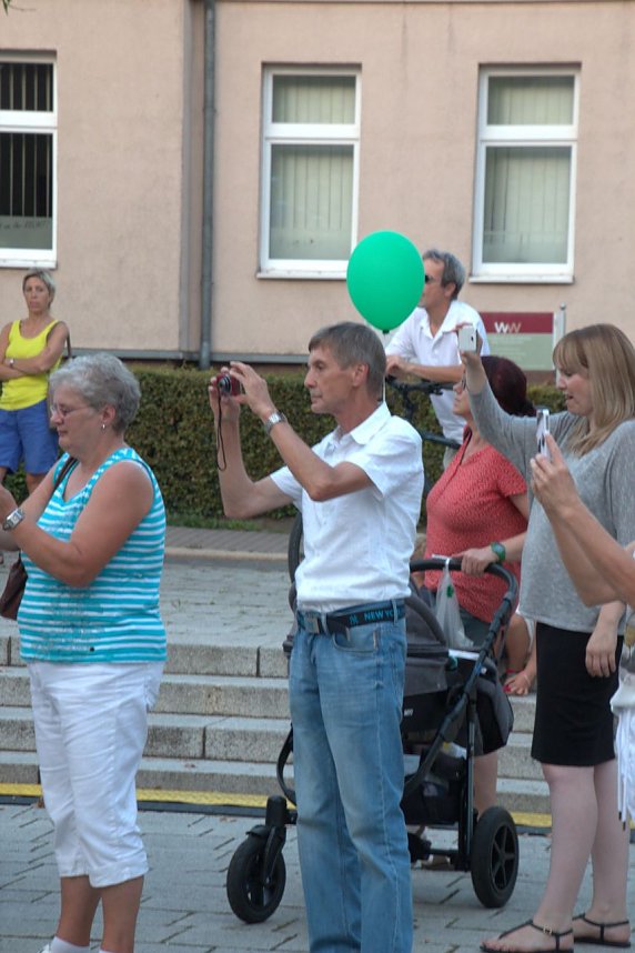SWG-Feier auf dem Theaterplatz