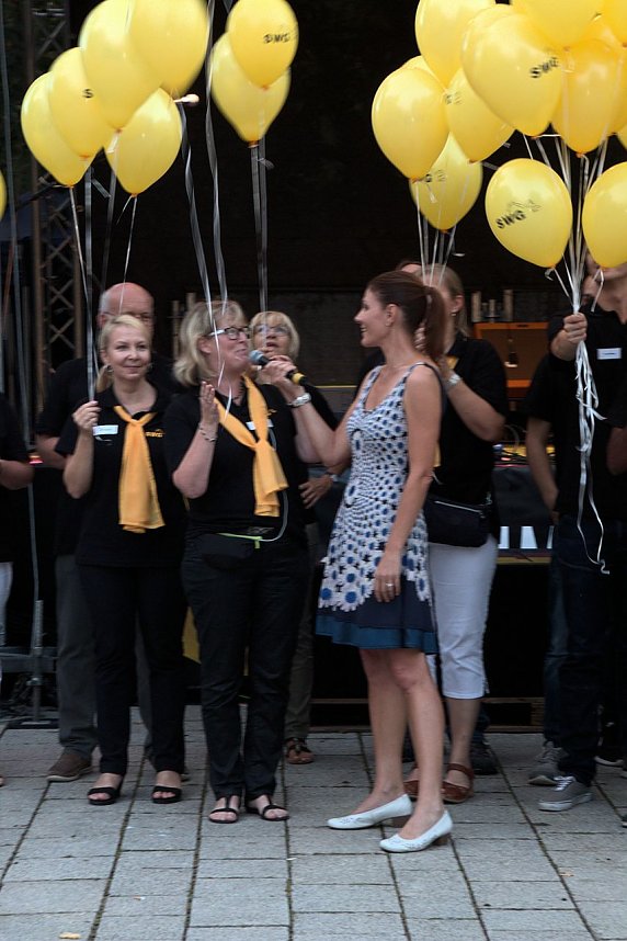 SWG-Feier auf dem Theaterplatz
