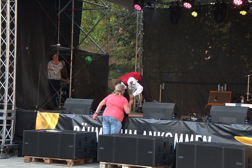 SWG-Feier auf dem Theaterplatz