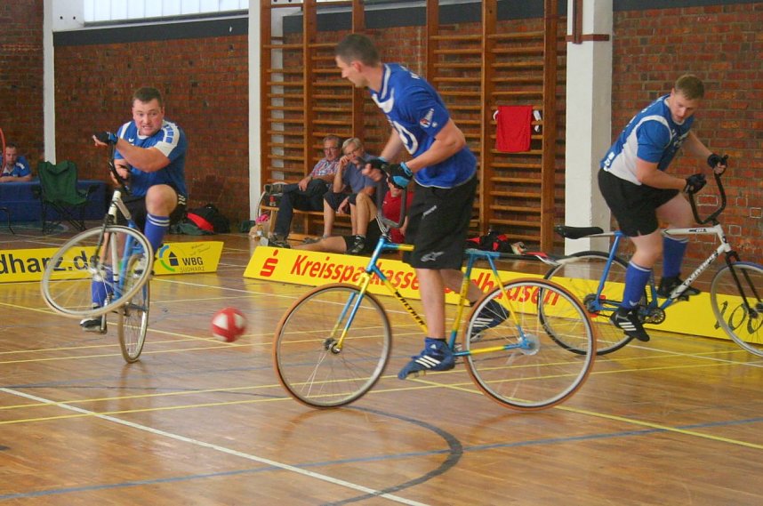 11. Nordh&auml;user Sparkassenpokalturnier im Radball