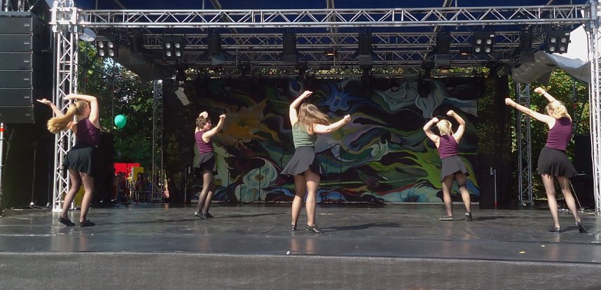 Taimba beim Theaterfest 2016