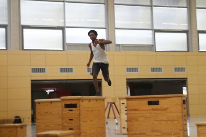 Musik, Bewegung, Kunst - "Instant Acts" an der Regelschule Heringen