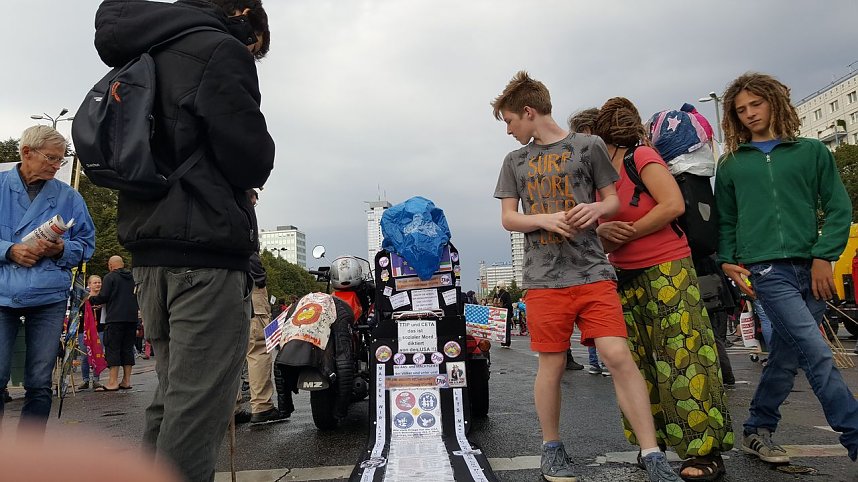 Protest gegen TTIP