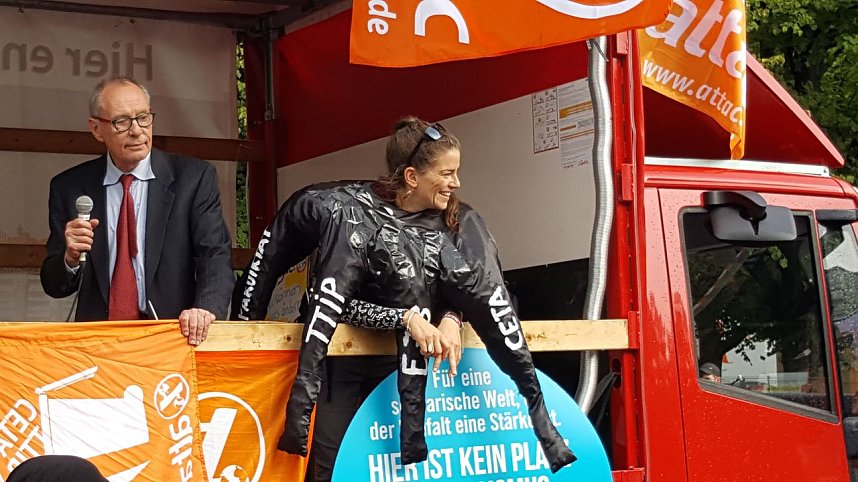 Protest gegen TTIP