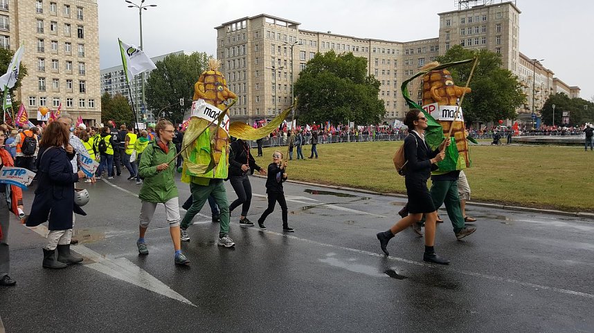 Protest gegen TTIP