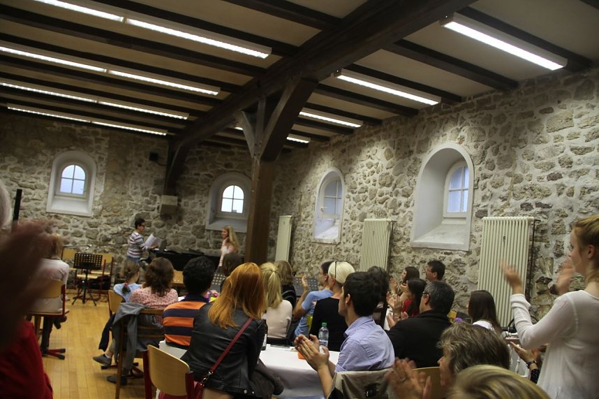 Ton in Ton - aus Farbe wurde zum Kunstfest heute Musik