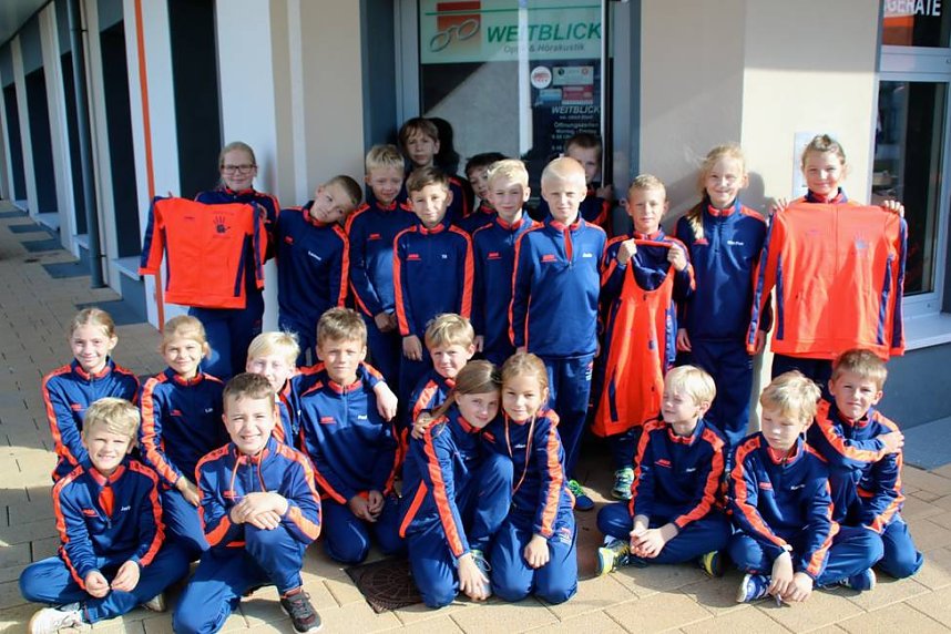 Das Handballperspektiv-Team beim Nordh&auml;user Citylauf