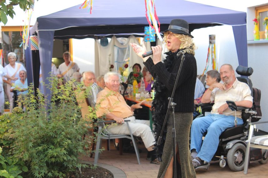 Lampionfest im Seniorenheim "Gl&uuml;ck auf" in Bleicherode