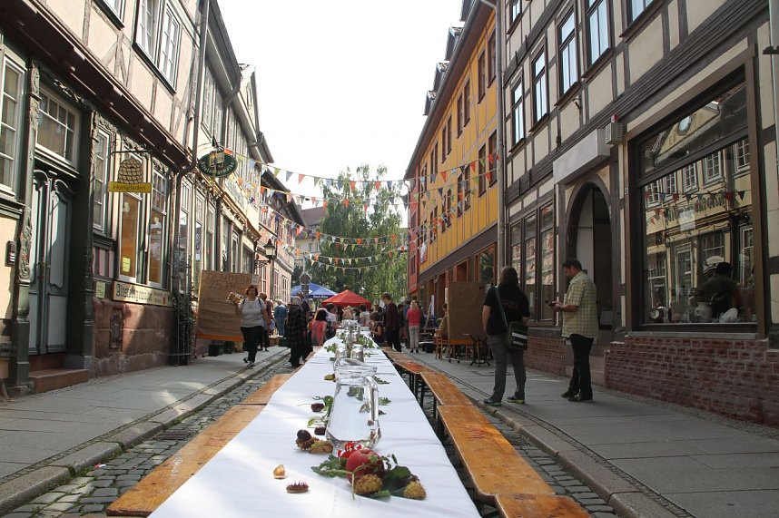 Essen der Kulturen in der Kurzen Meile
