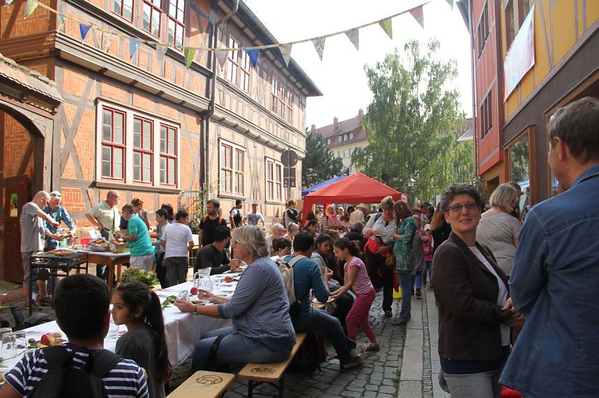 Essen der Kulturen in der Kurzen Meile