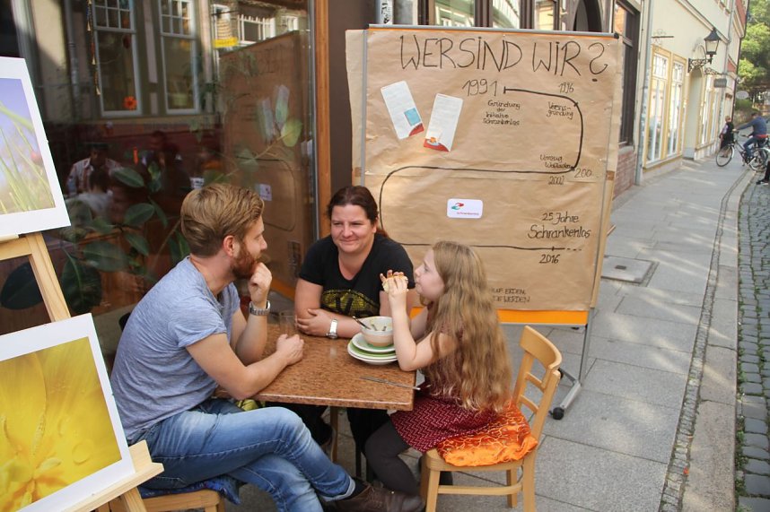Essen der Kulturen in der Kurzen Meile