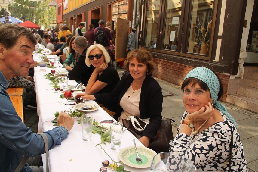 Essen der Kulturen in der Kurzen Meile