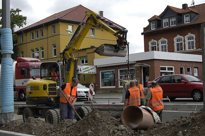 Gro&szlig;baustelle Grimmelallee
