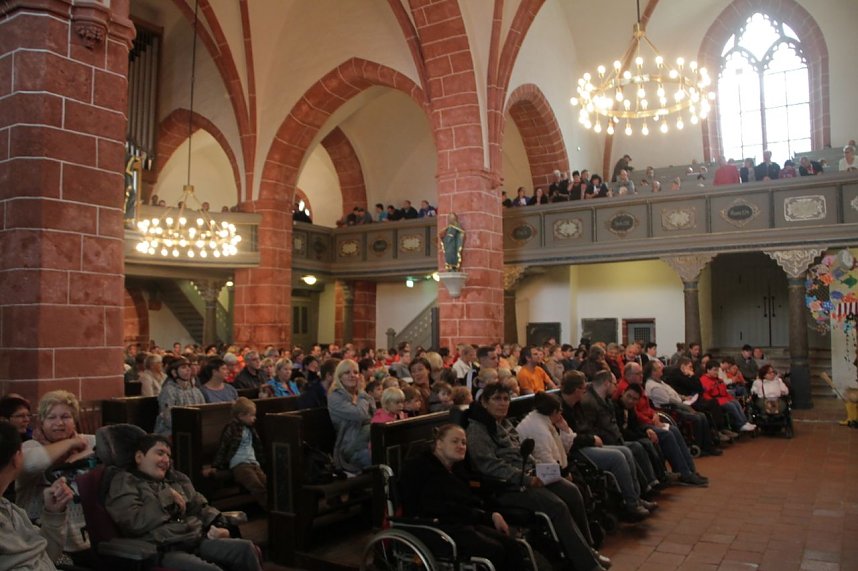 Erntedank Gottesdienst der Nordth&uuml;ringer Lebenshilfe