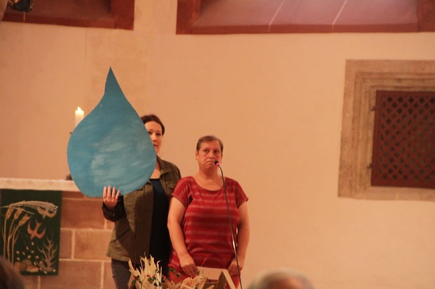 Erntedank Gottesdienst der Nordth&uuml;ringer Lebenshilfe