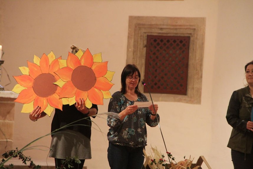 Erntedank Gottesdienst der Nordth&uuml;ringer Lebenshilfe