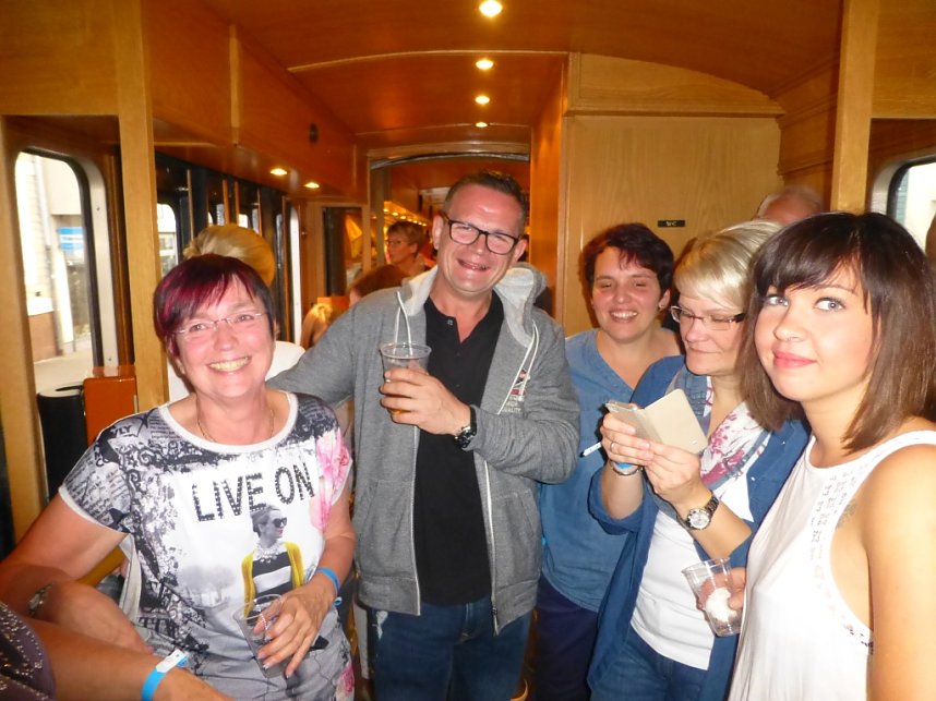 Mit Ronald G&auml;&szlig;lein auf Tour