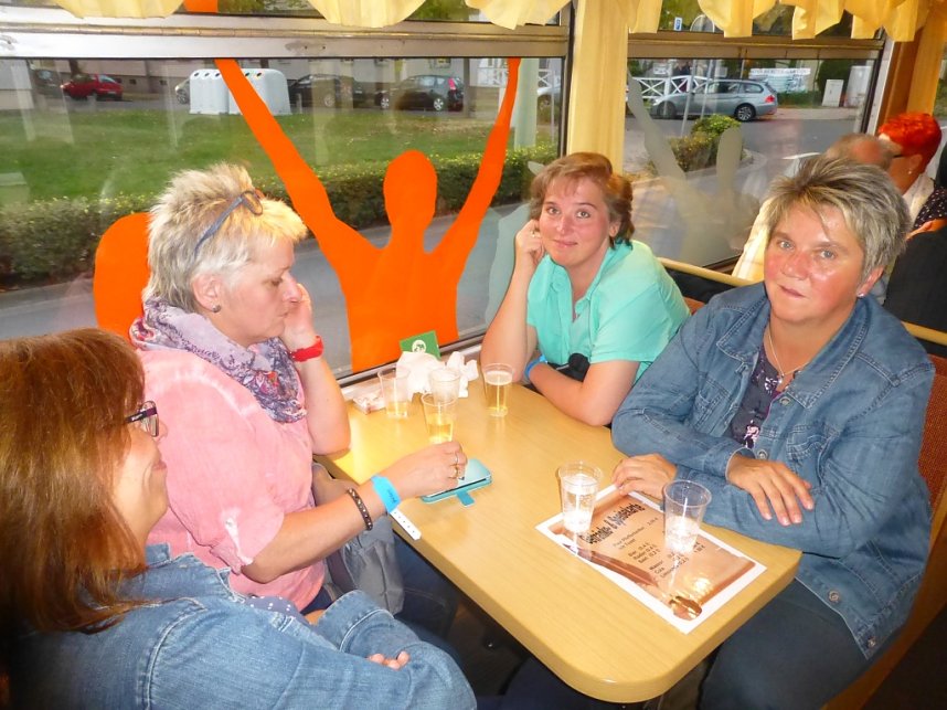 Mit Ronald G&auml;&szlig;lein auf Tour