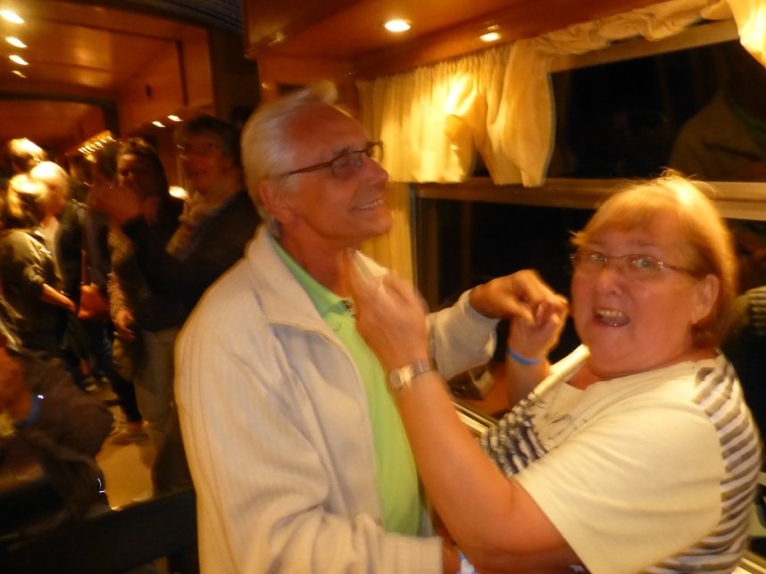 Mit Ronald G&auml;&szlig;lein auf Tour