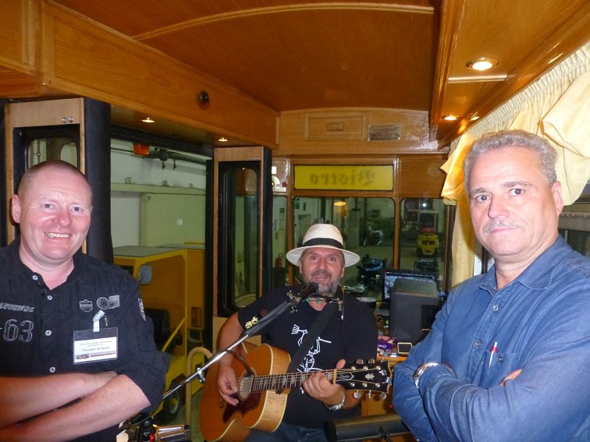 Mit Ronald G&auml;&szlig;lein auf Tour