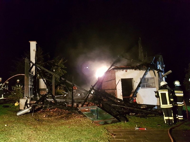 Schuppenbrand in Mauderode