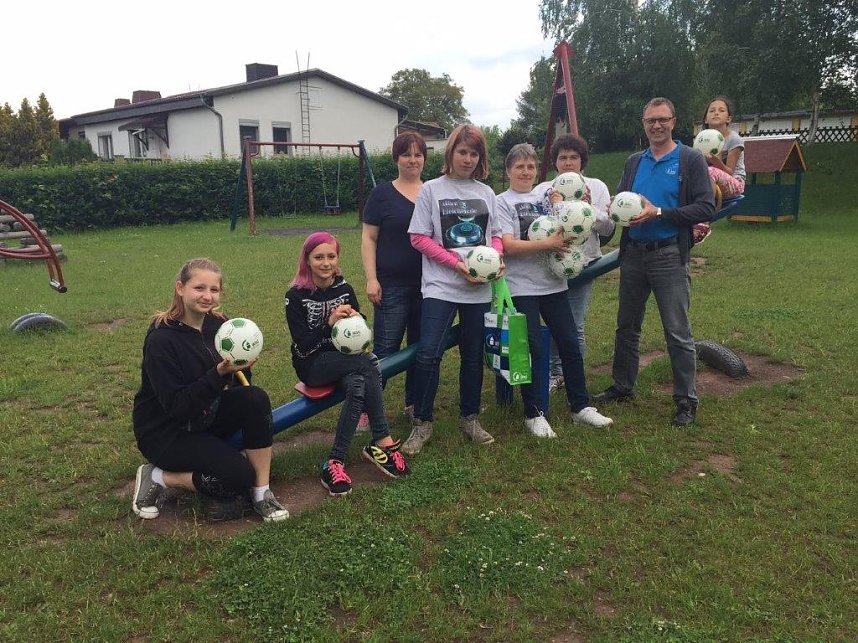 Sozial engagiert in der Region - die WBG hat dieses Jahr nicht nur gefeiert, sondern auch wieder viel geholfen