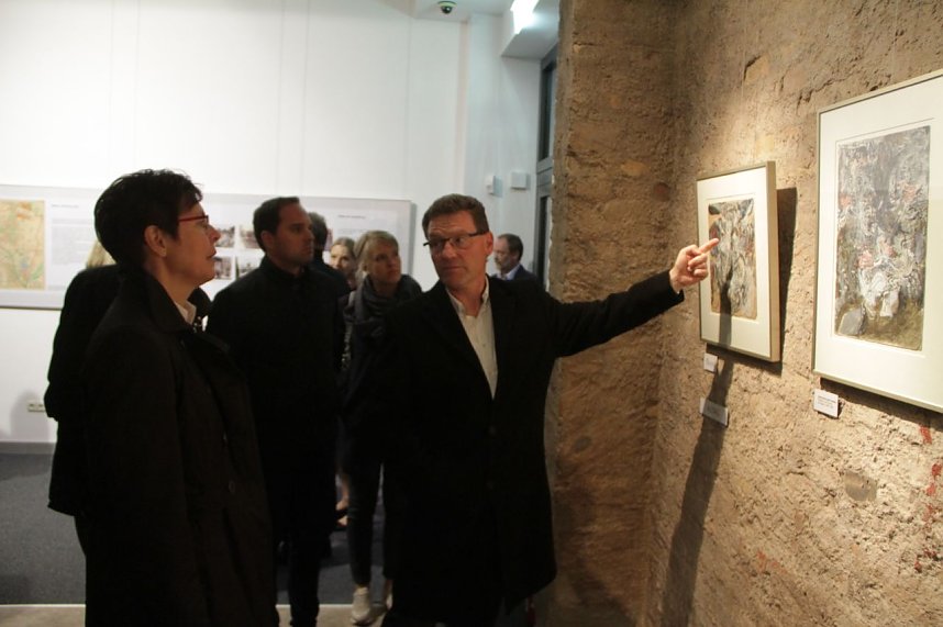 "Ghettobilder" - neue Ausstellung in der Gedenkst&auml;tte Mittelbau-Dora