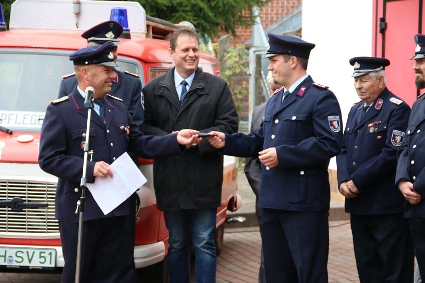 Ein neues Fahrzeug f&uuml;r Woffleben