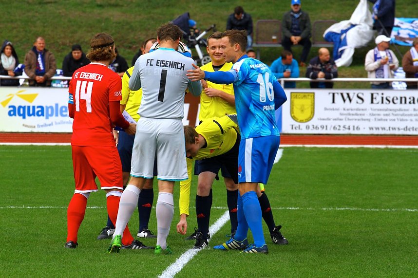 7:1-Sieg gegen Eisenach im Th&uuml;ringen-Pokal