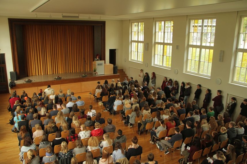 532 neue Studierende wurden heute an der Hochschule Nordhausen begr&uuml;&szlig;t