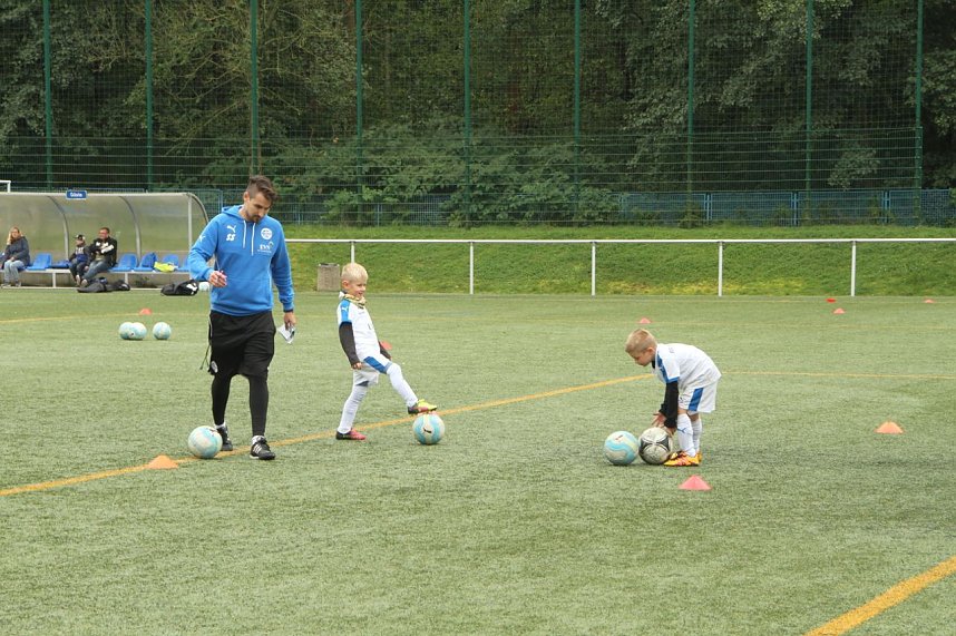 Trainieren mit den Gro&szlig;en - Fu&szlig;ballcamp bei Wacker Nordhausen