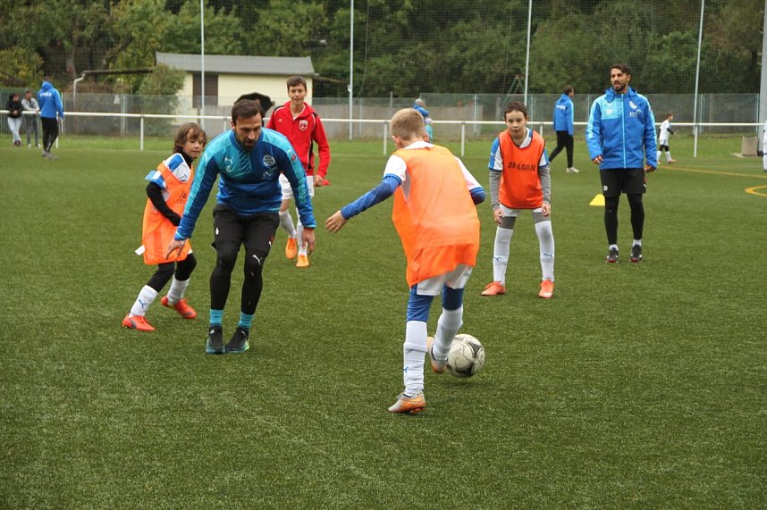 Trainieren mit den Gro&szlig;en - Fu&szlig;ballcamp bei Wacker Nordhausen