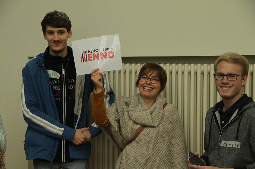 Spuren hinterlassen - vom Campus aus ging es f&uuml;r rund 100 Studierende heute hinaus, die Region und ihre Verein kennen lernen